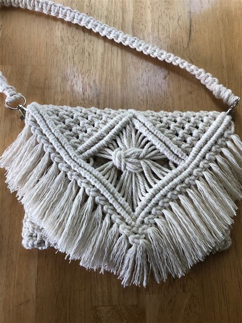 Macramé Handbag Etsy