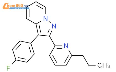 676344 06 2 PYRAZOLO 1 5 A PYRIDINE 3 4 FLUOROPHENYL 2 6 PROPYL 2