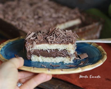 Bolo Belga De Chocolate Gelado E Delicioso Monta Encanta