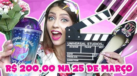 COMPRINHAS NA 25 DE MARÇO GASTEI R 200 00 NA 25 YouTube