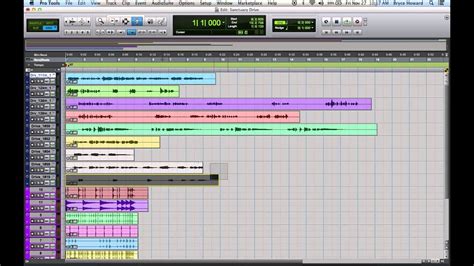 Pro Tools Track And Clip Color Coding Changes Brycetheengineer