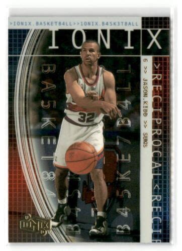 Jason Kidd Upper Deck Ud Ionix Reciprocal R Phoenix Suns Ebay