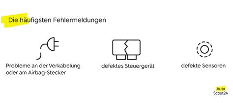 Austausch Von Airbags Sicherheit Und Verfahren Erkl Rt Autoscout