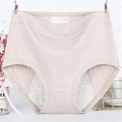 Period Underwear For Women Plus Size High Waisted Period Panties Soft