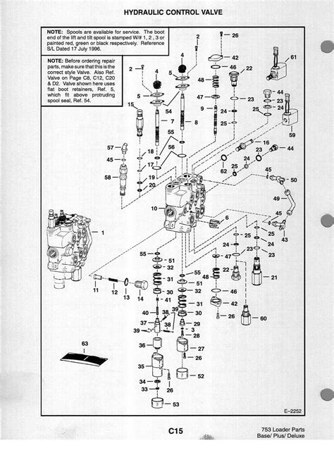 Bobcat 753 Hydraulic Control Valve Diagram Diagram 763 Bob