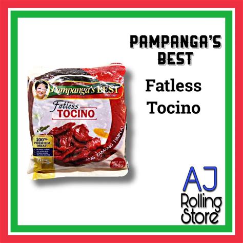 Pampangas Best Fatless Tocino 250g Pack Lazada Ph