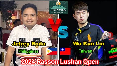 Jefrey Roda Vs Wu Kun Lin Rasson Lushan Open Youtube