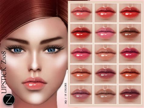 Lipstick Z By Zenx At Tsr Sims Cc