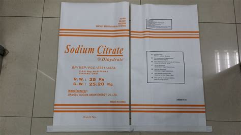 Food Additive Food Grade Sodium Citrate Trisodium Citrate Powder