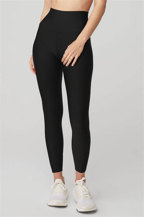 7 8 High Waist Airlift Legging Black Alo Yoga Mexico