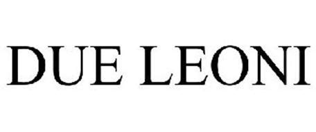 DUE LEONI Trademark of LEONCINI S.r.l. Serial Number: 77525995 ...