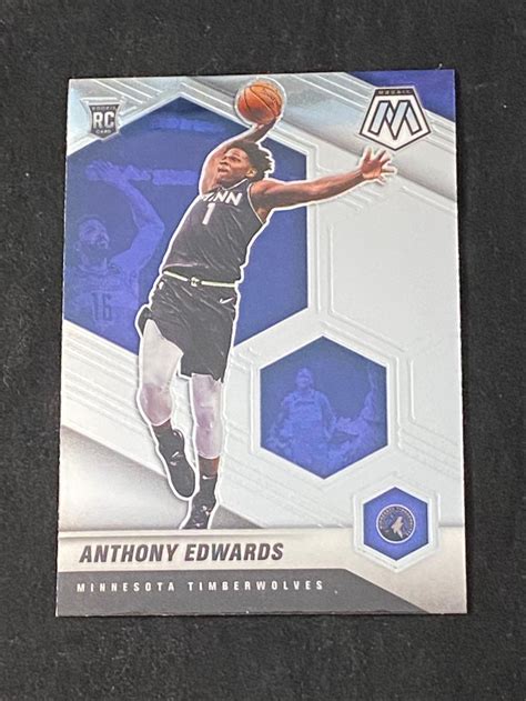 Lot 2020 21 Mosaic RC Anthony Edwards Rookie