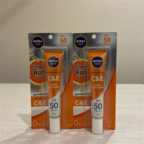 Nivea Sun Face Serum C E Spf Pa Ml Kesehatan Kecantikan Rias