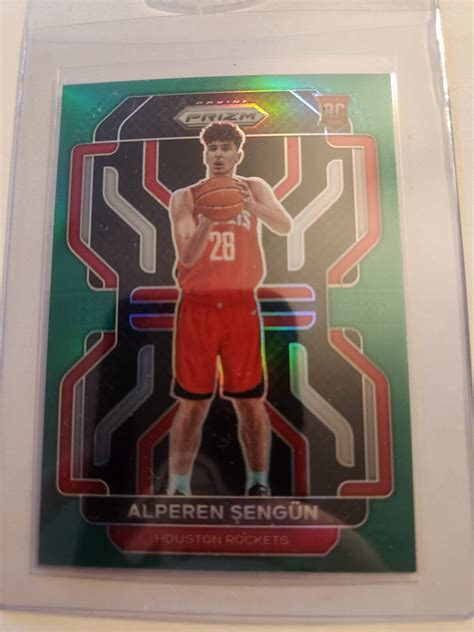 Alperen Sengun Panini Prizm Rookie Green Rc Houston