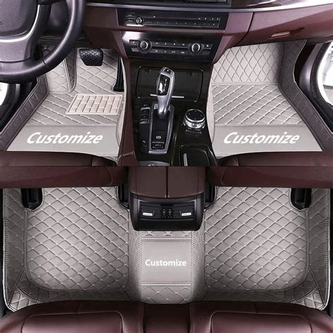 BestRays Custom Car Floor Mats Fit For 99 Sedan SUV Sports Car Leather