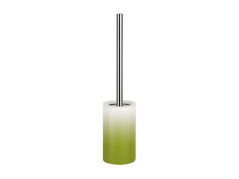 Brosse Wc avec support Céramique TUBE GRADIENT Vert Spirella