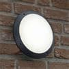 MEDWAY Applique ou Plafonnier d extérieur LED Ø30cm Noir Brilliant