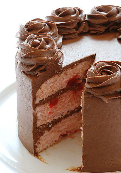 Pink Cherry Cake With Fudge Frosting {sweetapolita Bakebook} I Am Baker Fudge Frosting