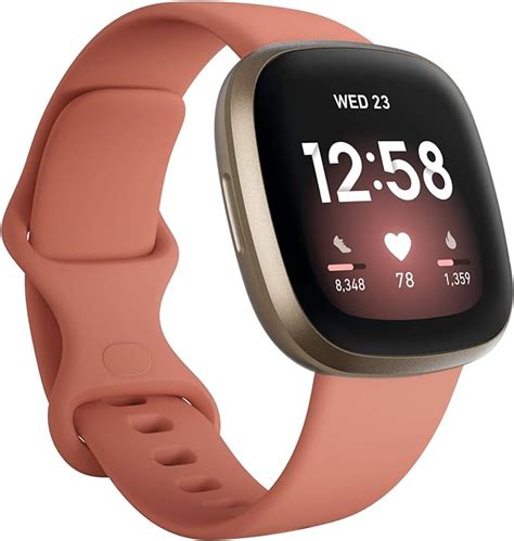 Amazon Fitbit Versa 3 Health Fitness Smartwatch With GPS 24 7