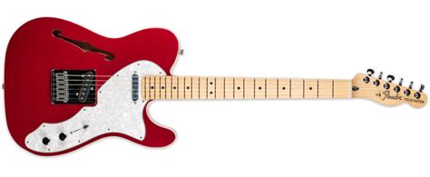 Fender Deluxe Thinline Telecaster Maple Fingerboard Candy Apple Red Stang Guitars