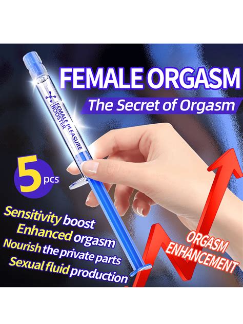 5pcs Extract Injection Sex Lubricant Plant Extract Essential Oil Pleasure To Enhance Adult