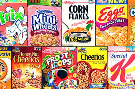 Pictures Of Cereal Boxes