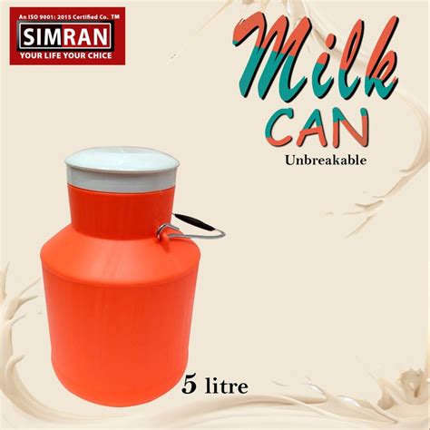 Plastic Milk Can 5 Ltr At 84 In New Delhi ID 2851204866573