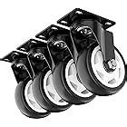 Amazon ABSLIMUS 4 Inch Heavy Duty Casters Load 2400lbs Lockable