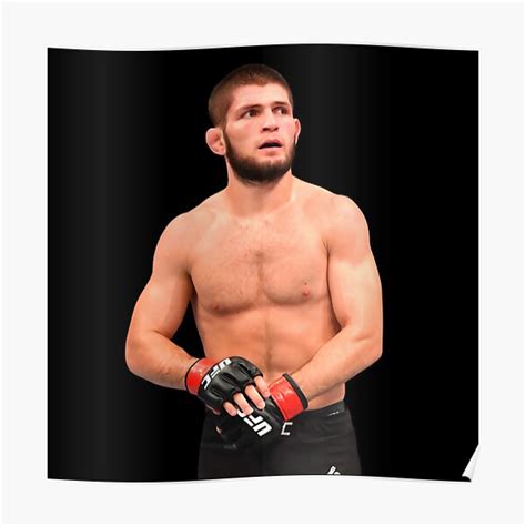 Khabib Nurmagomedov The Eagle Fan ART Mixed Martial Artist MMA