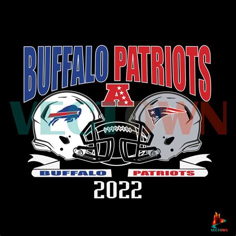 Buffalo Bills vs New England Patriots AFC East Champions Svg