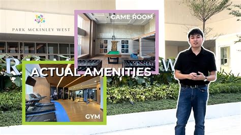 Actual Amenities Tour In Park McKinley West 2024 Megaworld