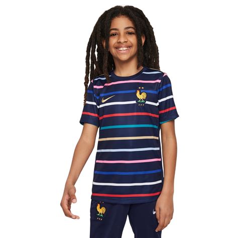 Maillot Prematch Enfant France Dri Fit Academy Pro Euro