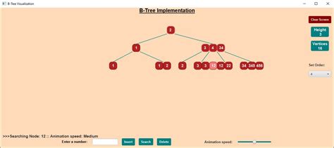 GitHub - rahul-madaan/B-Tree-Visualization-JavaFX: B-Tree Visualization with GUI using JavaFX