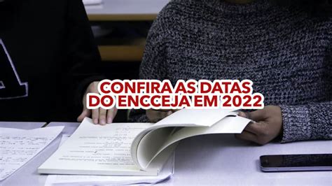 Atualizado Confira As Datas Do Encceja Em