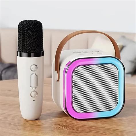 Karaoke Wireless Bluetooth Speaker With Microphone - Gift4u.Pk