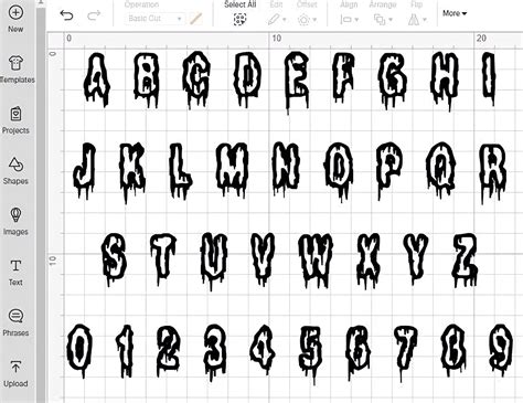 Dripping Alphabet Svg Dripping Font Svg Digital This Is Digital