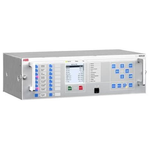 Abb Ref R Feeder Protection Relay Abb Ref R Numerical Relays