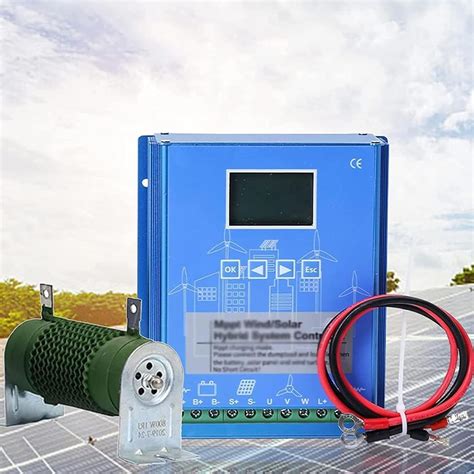 Buy 10000w12000w Wind Solar Hybrid Charge Controller12v24v48v Regulator Mppt Wind Solar Hybrid