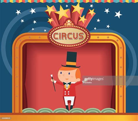 Circus Ringmaster High Res Vector Graphic Getty Images