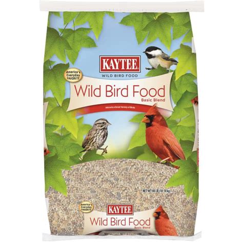 40lb Wild Bird Seed Kaytee Basic Blend Wild Bird Food 40 Lb