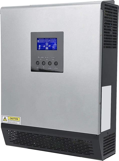 Solar Inverter 3kva 2400w Hybrid Pure Sine Wave Inverter With 50a Solar Charge Controller For