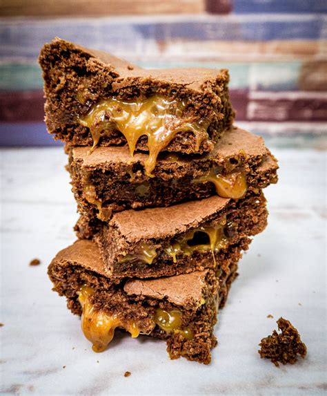 Super Gooey German Chocolate Caramel Bars