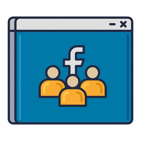 Facebook, group, media, social icon - Download on Iconfinder