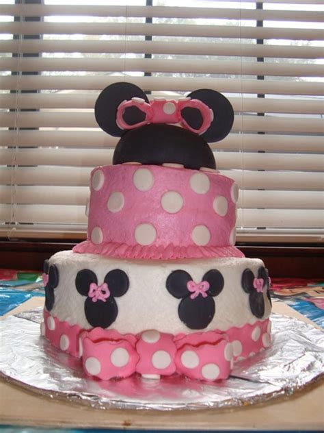 Minnie Mouse 3rd Birthday Cake