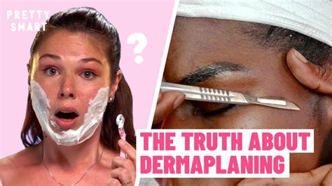 What Is A Dermaplane Facial Youtube