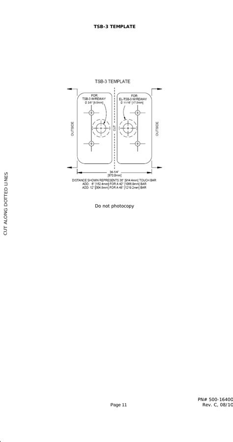 Securitron Tsb 3 Series 500 16400c Installation And Operation Instructions Io 16400 20c