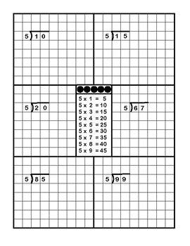 Division Grids by Thelma Davila | TPT