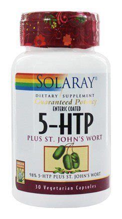 5 HTP WITH ST JOHN S WORT 30 CÁPSULAS SOLARAY Arganium Natural