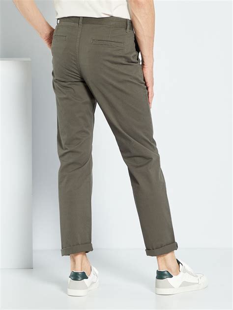 Pantalón chino regular L32 KAKI Kiabi 15 00