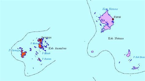 Pemekaran Provinsi Baru Di Kepri Natuna Dan Anambas Bakal Dipecah Jadi